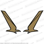 Fits Cessna Skyhawk 172 Logo Decals - 15.5" High By 12.5" Long. Fixed Price $44.95.