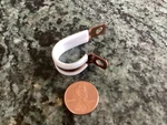 Military Aircraft Plastic Coated Wire Clamp Loop F16 Lockheed Umpco S280D-10 5/8. Fixed Price $8.99.
