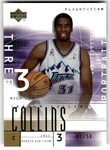 2001-02 Upper Deck Flight Team Jarron Collins High Class Gold #/50 Rookie #104A. Fixed Price $11.69.