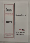 Cessna 1971 Model 177RG Cardinal Owner's Manual-reproduction.. Fixed Price $11.50.