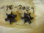 Water Pump Impeller 47-89981;47-65957 For Mercury 4/4.5/7.5/9.8HP Sierra 18-3039. Fixed Price $9.00.
