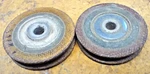 Aircraft Pulleys, 1-1/4" Diameter, Pair, P/n S378-1, Used. Fixed Price $19.95.