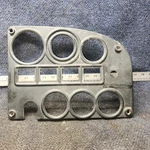 0513319-4-418 Cessna 172 Engine Instruments Cover Panel (black). Fixed Price $62.00.