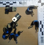 20 Pcs. Of Umpco MS21919 WDG7 Aluminum Single Loop Cushioned Clamp 7/16". Fixed Price $14.99.