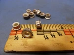 10) New NAS1805-3P Self-locking Double Hex Nuts #10-32 Silver Stainless Aircraft. Fixed Price $20.00.