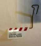 Cessna Control Lock, 150M Serial 150-77006 Thru 150-79405 Year Model 76 And. Fixed Price $99.95.