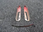 1217038-1, 1217038-2, 1411207-1 Cessna 182Q Door Stop Bracket Set. Fixed Price $56.00.