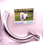 Hiller, 33039-3, Chrome Cyclic Grip Stick, Used-as Removed (B2368). Fixed Price $100.00.