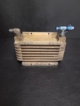 Cessna 177RG Stewart Warner Oil Cooler Assembly Model 8406E. Fixed Price $90.00.