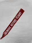 NAS1756-24 Remove Before Flight Streamer Aviation Safety Flag, 24-INCH. Fixed Price $5.00.