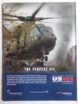 9/2006 Pub Bell Lockheed Martin Agusta Westland US101 Helicopter Original Ad. Fixed Price $11.66.