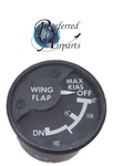 New Piper Aircraft Wing Flap Gauge, P/n 71128-012, 548-596. Fixed Price $260.00.