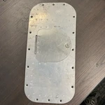 Beechcraft Bonanza Rh Fuel Tank Panel And Door With Latch P/n 50-110079-1. Fixed Price $195.00.