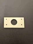 Piper Aircraft Stabilator Trim Plate, P/n 65249-002 (new Surplus) (st). Fixed Price $112.25.