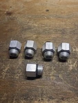 (5) Parker Orb Reducers.. 8-6.. F50G5-STEEL..MALE-3/4-16....FEMALE-9/16-18...NOS. Fixed Price $17.50.