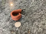 Umpco Military Aircraft Clamp Loop Wire Holder Stainless With Rubber ST1540-12. Fixed Price $12.77.