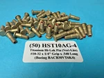 (50) Titanium 3/16 10-32 X Grip Hi-lok Hi-lite Aerospace Pin Bolt HST10AG6-4. Fixed Price $32.50.