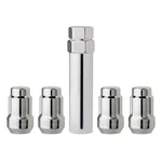 Chrome Wheel Locks Compatible With 1995-1998 Nissan 200SX Aftermarket Rims. Fixed Price $45.00.