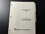 King Kn 75 Glideslope Receiver Maintenance/overhaul Manual. Fixed Price $95.20.