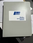 Piper Malibu PA-46-310P Pilot's Information Manual, 1984. Fixed Price $33.30.