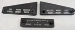 Gulfstream G450 G550 Master Warn Cas Scroll Gpws Switchlight Panel Lot 59734. Fixed Price $199.99.