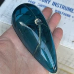 Vintage Teardrop Shaped Blue Glass Grimes Aircraft Wing Lens/light. Fixed Price $14.99.