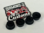 10MM Delrin Bushings For And Diamond+ Shocks. Fixed Price $59.99.