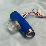 01-0790071-01, Whelen Wing Navigation Light With Lens, Shield Blue. Fixed Price $249.95.