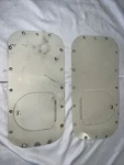 51 Beechcraft Model Bonanza Wing Fuel Doors Airplane Aviation Aircraft. Fixed Price $125.00.