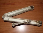 Piper PA-34 Seneca Nose Gear Links P/n 95847 And 95848. Fixed Price $400.00.