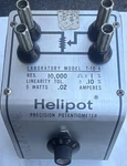 Helipot T-10-A Precision Potentiometer 10,000 5W Panel Mount Rectangular. Fixed Price $50.00.