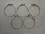 Aircraft Hose Clamps WWD122 By Wittek Set Of 5 Each New. Fixed Price $5.00.