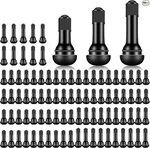 100 Pieces TR412 TR413 TR414 Tire Stems Rubber Black Snap-in. Fixed Price $26.24.