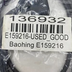 Baohing LL112007-1 VW-1, 2-18AWG, 5FT Power Cable, E159216. Fixed Price $13.52.