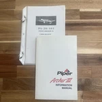 Piper Archer Iii Airplane Information Owners Manual PA-28-181 1995 + Checklist. Fixed Price $15.00.