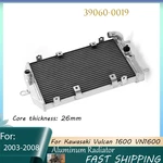 Aluminum Cooler Radiator For Kawasaki Vulcan VN1600A Classic 03-08. Fixed Price $158.10.