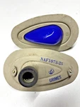 Two -grimes Blue Navigation Light NAF1073-25 Aeronautical Airplane Marker. Fixed Price $47.50.