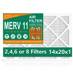 2-8 Pack 14X20X1 Pleated Air Filters, Replacement For Hvac Furnace (merv 11). Fixed Price $58.99.