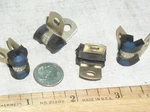 4 Umpco Single Loop Military MS21919 DG2 1/8" Aircraft Aviation Cable Clamp. Fixed Price $7.99.