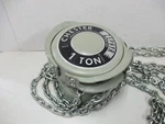 New Chester Zephyr 1-TON Manual Chain Hoist 20FT. Fixed Price $1300.00.