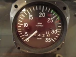 Mitchell Tachometer 142 Hrs On Dial Working From Grumman For Glass Panel D1-112-. Fixed Price $230.00.
