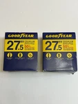 2X Goodyear 27.5 Heavy Duty Bicycle Tube Schrader Valve 50% Thicker W/ Levers. Fixed Price $19.99.