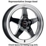 Weld Racing S15570045P40 Ventura Drag 17"X10" Wheel - Gloss Black Milled. Fixed Price $475.00.