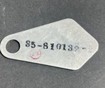 Beechcraft Bonanza Gear Actuator Upper Support 35-810132-2. Fixed Price $86.55.