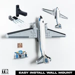 Vertical Wall Mount For Lego Icons Douglas DC-3 Panam AIRLINER-11378. Fixed Price $17.99.