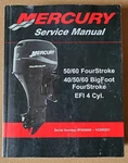 Mercury Marine Boat Service Manual 50/60 Fourstroke Bigfoot P/n 90-883065R02. Fixed Price $99.99.