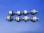 Early Cessna 210 Seat Rail Roller & Bushing P/n 0311310 Lot Of 8 (1224-1305). Fixed Price $104.50.