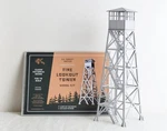 14" Fire Lookout Tower Model Kit Diy Aermotor Style Display Build. Fixed Price $55.00.