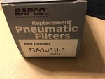 RA1J10-1 Rapco New Genuine Oem Filter. Fixed Price $39.95.