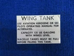 Beech Placard P/n 50-921606-5 Nos (0522-648). Fixed Price $69.95.